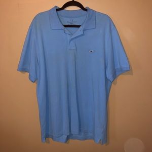 Light blue Vineyard Vine polo shirt Large